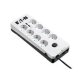 Eaton PB8TUD protection surtension Noir, Blanc 8 sortie(s) CA 220 - 250 V 1,5 m