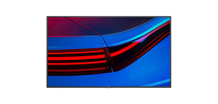 NEC MultiSync P495 Écran plat de signalisation numérique 124,5 cm (49") LCD 700 cd/m² 4K Ultra HD Noir 24/7