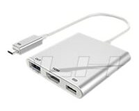 DLH DY-TU2720G station d'accueil USB 3.2 Gen 2 (3.1 Gen 2) Type-C Blanc