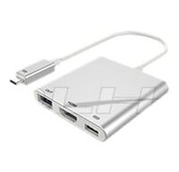 DLH DY-TU2720G station d'accueil USB 3.2 Gen 2 (3.1 Gen 2) Type-C Blanc