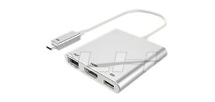 DLH DY-TU2720G station d'accueil USB 3.2 Gen 2 (3.1 Gen 2) Type-C Blanc