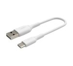 Belkin CAB001BT0MWH câble USB 0,15 m USB A USB C Blanc