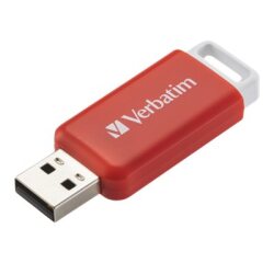 Verbatim DataBar lecteur USB flash 16 Go USB Type-A 2.0 Rouge