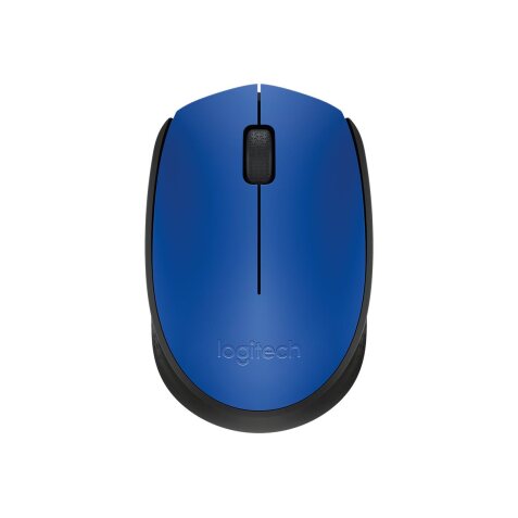 Logitech M171 Blue-K souris Bureau Ambidextre RF sans fil Optique 1000 DPI