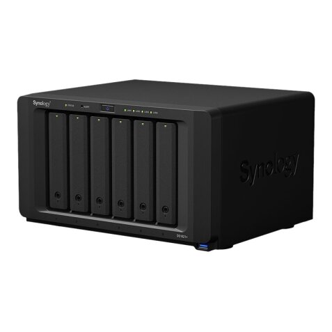 Synology DiskStation DS1621+ serveur de stockage NAS Bureau AMD Ryzen V1500B 4 Go DDR4 DiskStation Manager Noir