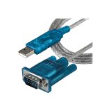 StarTech.com Câble adaptateur USB vers série DB9 de 90 cm - Alimentation USB