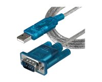 StarTech.com Câble adaptateur USB vers série DB9 de 90 cm - Alimentation USB