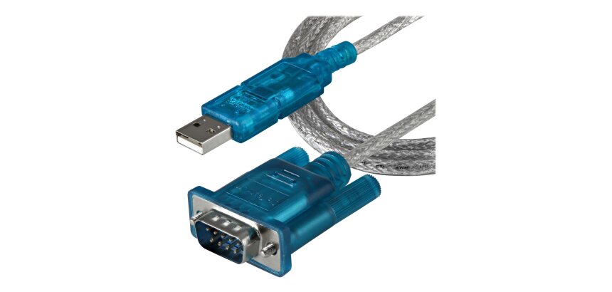 StarTech.com Câble adaptateur USB vers série DB9 de 90 cm - Alimentation USB