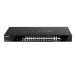D-Link DGS-1520-28 commutateur réseau Géré L3 10G Ethernet (100/1000/10000) 1U Noir