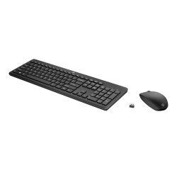 HP 230 WL MOUSE+KB COMBO FR clavier Souris incluse Bureau RF sans fil Noir