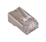 MCL RJ-45B6U-100 connecteur de fils RJ-45 Argent
