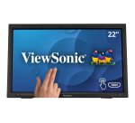 Viewsonic TD2223-2 écran plat de PC 55,9 cm (22") 1920 x 1080 pixels Full HD LCD Écran tactile Noir