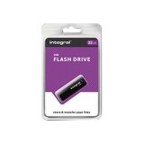 Integral INFD32GBBLK lecteur USB flash 32 Go USB Type-A 2.0 Noir