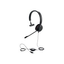 Jabra Evolve 20 MS Mono Casque Avec fil Arceau Bureau/Centre d'appels USB Type-A Noir