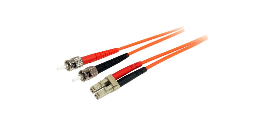 StarTech.com Câble patch à fibre optique duplex 62,5/125 multimode 3 m LC - ST