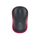 Logitech M185 - Maus - 2.4 GHz - Rot