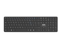 Port Designs 900903 clavier Maison RF sans fil + Bluetooth AZERTY Français Noir