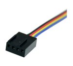 StarTech.com Câble d'extension d'alimentation pour ventilateur 4 broches 30 cm - M/F