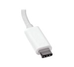 StarTech.com Adaptateur vidéo USB-C vers DisplayPort - M/F - 4K 60 Hz - Blanc