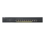 Zyxel XS1930-12HP-ZZ0101F commutateur réseau Géré L3 10G Ethernet (100/1000/10000) Connexion Ethernet, supportant l'alimentation via ce port (PoE) Noir