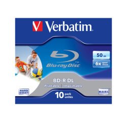 Verbatim 43736 disque vierge Blu-Ray BD-R 50 Go 10 pièce(s)
