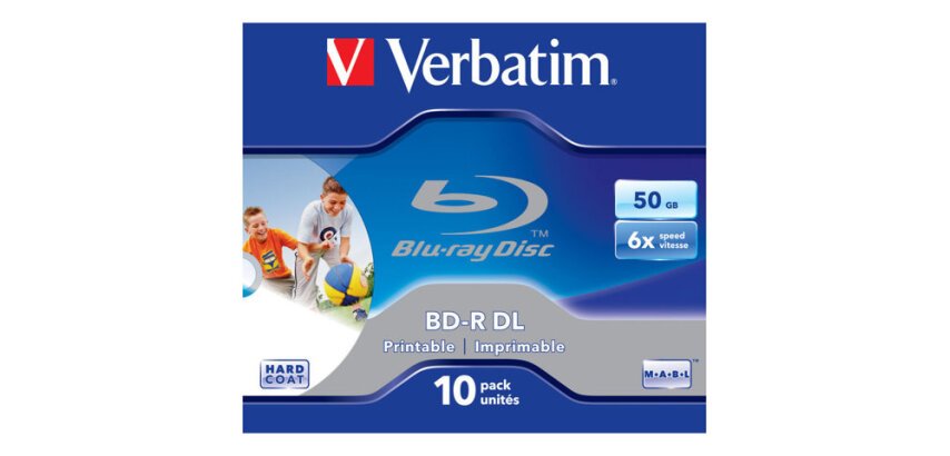 Verbatim 43736 disque vierge Blu-Ray BD-R 50 Go 10 pièce(s)
