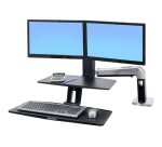 Ergotron WorkFit -A 61 cm (24") Bureau Noir