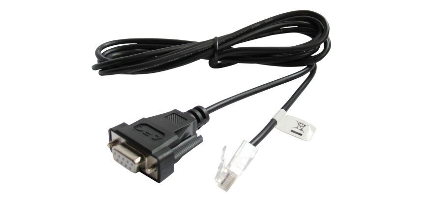 APC AP940-0625A changeur de genre de câble DB9 RJ45 Noir