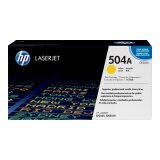 HP 504A toner LaserJet jaune authentique