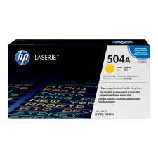 HP 504A toner LaserJet jaune authentique