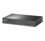 TP-Link TL-SF1008LP commutateur réseau Non-géré Fast Ethernet (10/100) Connexion Ethernet, supportant l'alimentation via ce port (PoE) Noir
