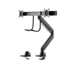 Neomounts NM-D775DXBLACK Support d'écran à fixer 10-32" - ressort à gaz - Topfix - arrêt 180°