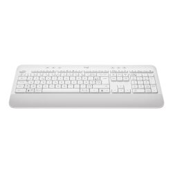 Logitech 920-010968 clavier Bureau Bluetooth AZERTY Français Blanc