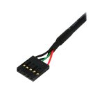 StarTech.com Câble adaptateur interne de carte mère 60 cm 5 broches USB IDC F/F