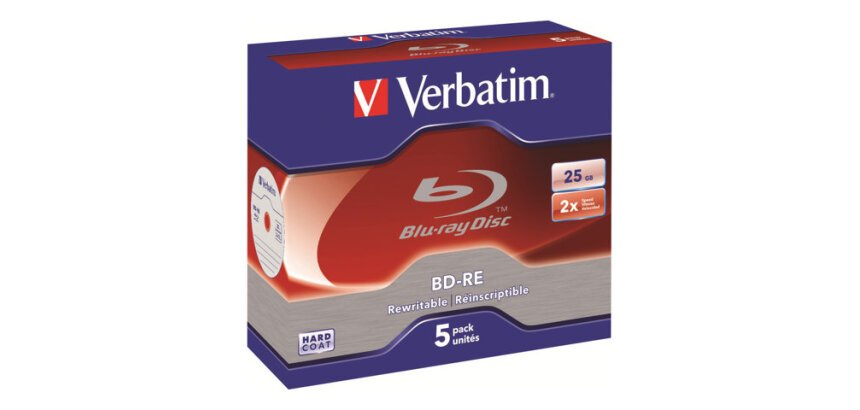Verbatim 43615 disque vierge Blu-Ray BD-RE 25 Go 5 pièce(s)