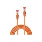 Lindy 47809 câble de réseau Orange 2 m Cat6 S/FTP (S-STP)