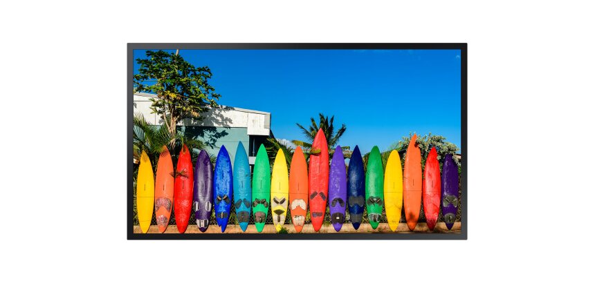 Samsung OM46B Écran plat de signalisation numérique 116,8 cm (46") LCD Wifi 4000 cd/m² Full HD Noir Tizen 5.0 24/7