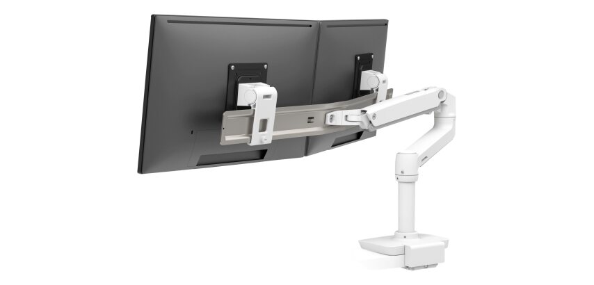 Ergotron LX Series 45-609-216 support d'écran plat pour bureau 63,5 cm (25") Blanc