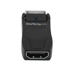 StarTech.com Adaptateur Displayport vers HDMI - 4K - Adaptateur Convertisseur Moniteur Vidéo DisplayPort (DP) 1.2 Passif Mâle vers HDMI 1.4 Femelle - Ordinateur Portable DisplayPort vers TV HDMI