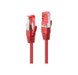Lindy Câble réseau Rouge Cat.6 S/FTP, 2m
