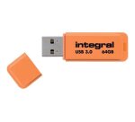 Clé USB 3.0 Integral Neon orange 64 Go