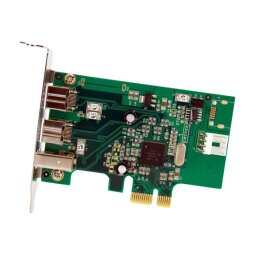 StarTech.com Carte adaptateur PCI Express vers 3 ports FireWire - Faible encombrement - 800 et 400