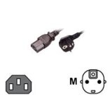 MCL Power Cable Black 3.0m Noir 3 m