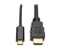 Tripp Lite U444-006-H câble vidéo et adaptateur 1,8 m USB Type-C HDMI Noir