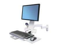 Ergotron 200 Series Combo Arm 61 cm (24") Mur Blanc