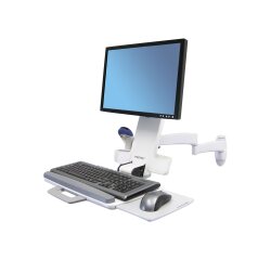 Ergotron 200 Series Combo Arm 61 cm (24") Mur Blanc