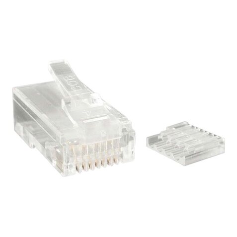 StarTech.com CRJ45C6STR50 connecteur de fils RJ-45 Transparent