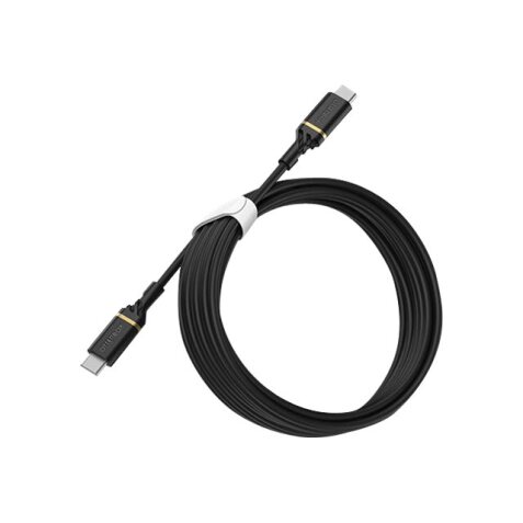 OtterBox Cable USB C-C 3M USB-PD, noir