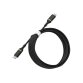 OtterBox Cable USB C-C 3M USB-PD, noir