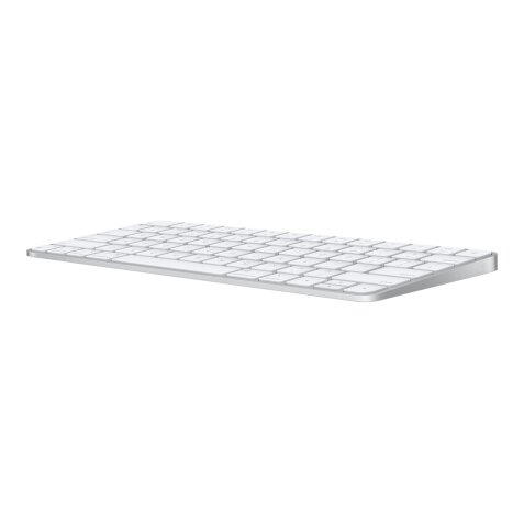 Apple Magic clavier Universel USB + Bluetooth Anglais américain Aluminium, Blanc